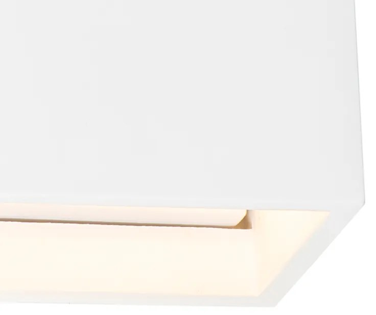 Moderne wandlamp wit met lichteffect - Kay Novo