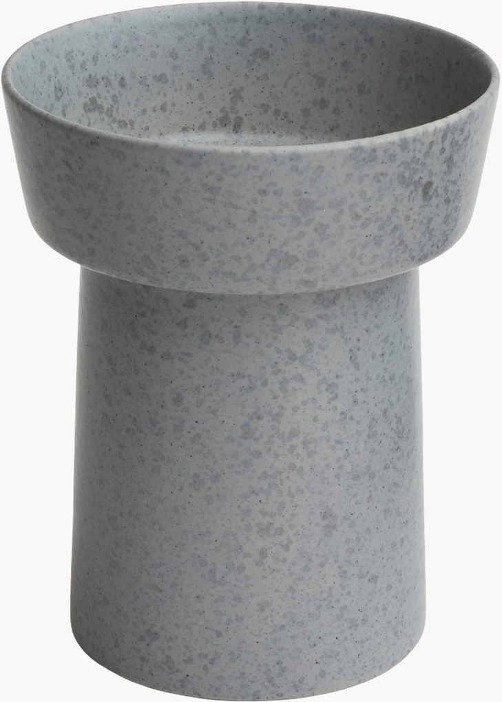 Vaas Ombria van steengoed, H 20 cm