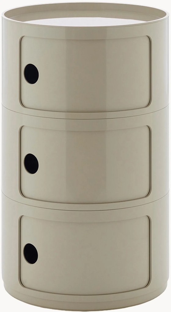 Design container Componibili, 3 modules, H 70 cm