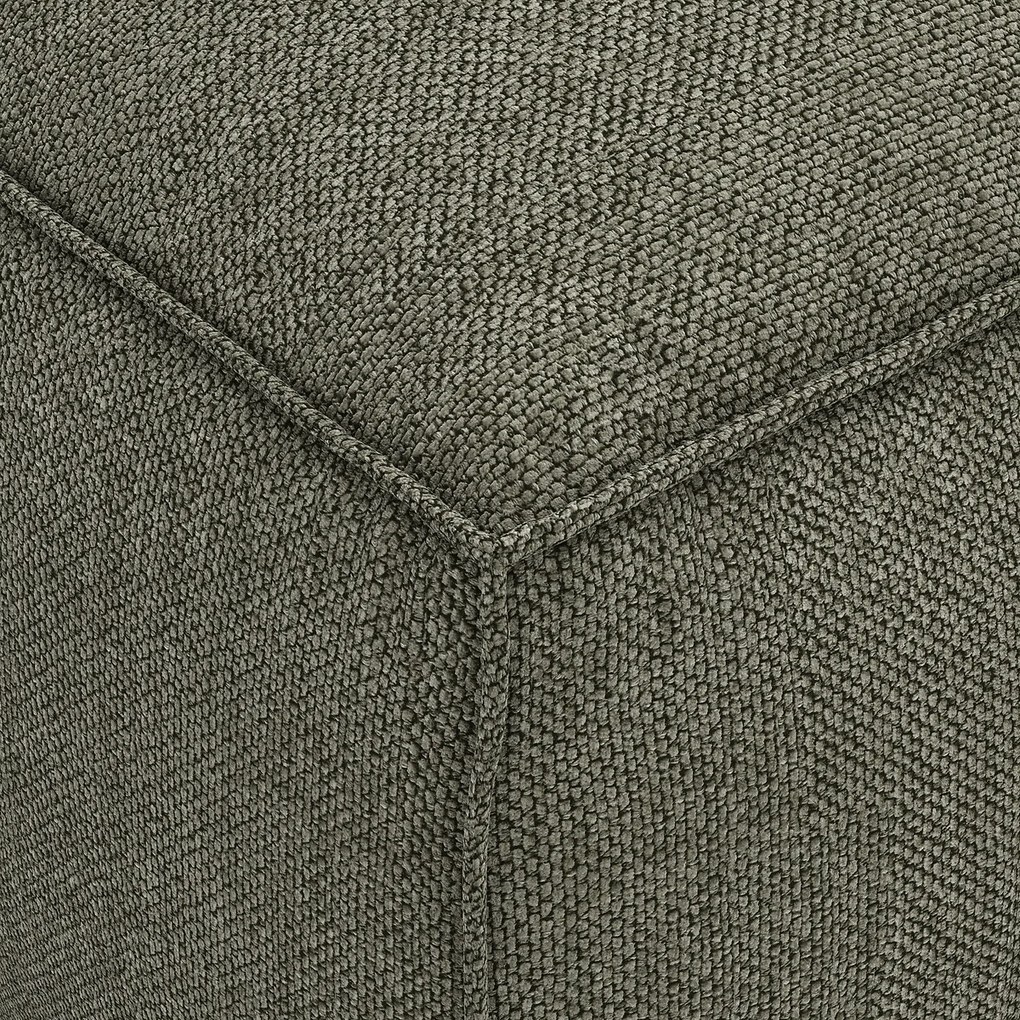 Poef van getextureerde stof, Seven