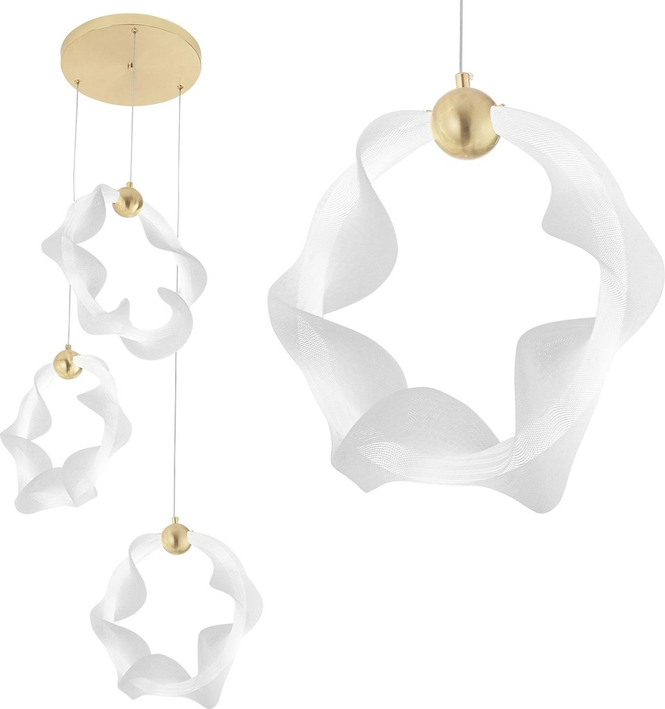 LED lamp G012-3CPR Gold