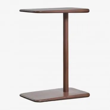 Pack Van 2 Nachtkastjes 40x25 Cm Van Tinsley Hout Donker Acaciabruin - Sklum