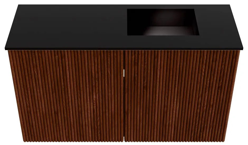 Mondiaz Joya 70cm toiletmeubel ruby met wastafel faye rechts 1 kraangat urban