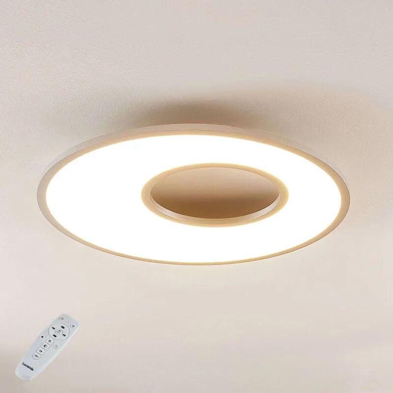 LED plafondlamp Durun, dimbaar, CCT, rond, 60 cm
