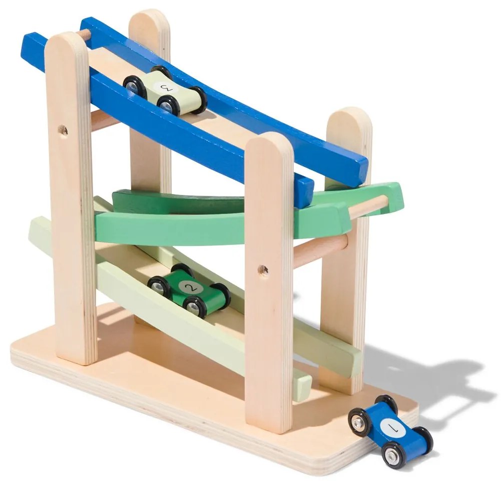 HEMA Rollerbaan Met Auto's Hout