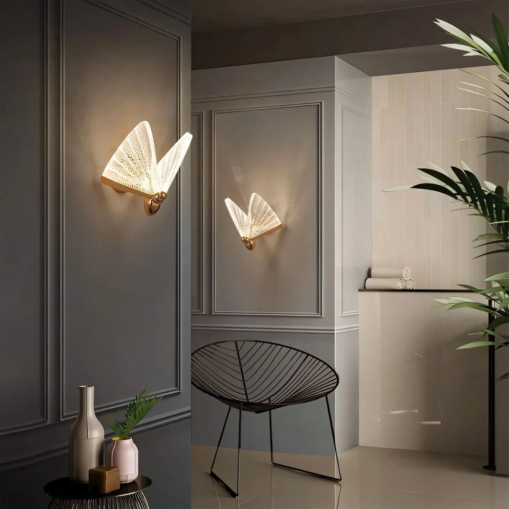 WANDLAMP LED LHJ104-1W LIGHT ROSE GOLD