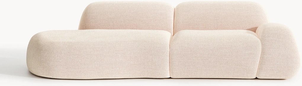 Modulaire bouclé chaise Wolke (3-zits)