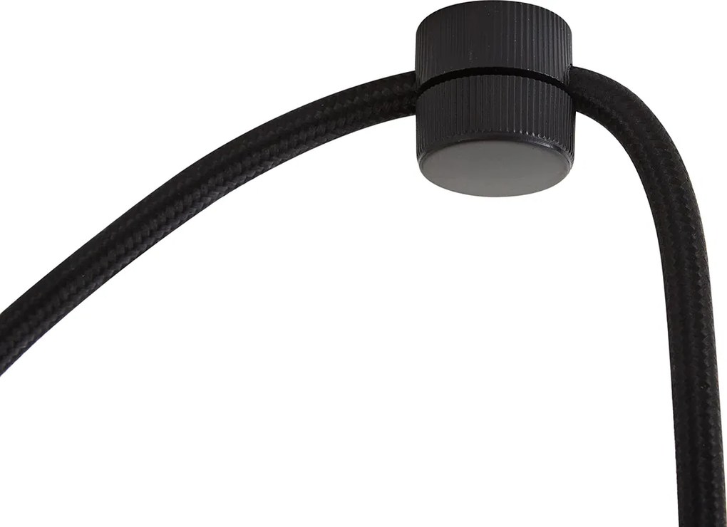 Design hanglamp rood met opaal glas 3-lichts - Tulip