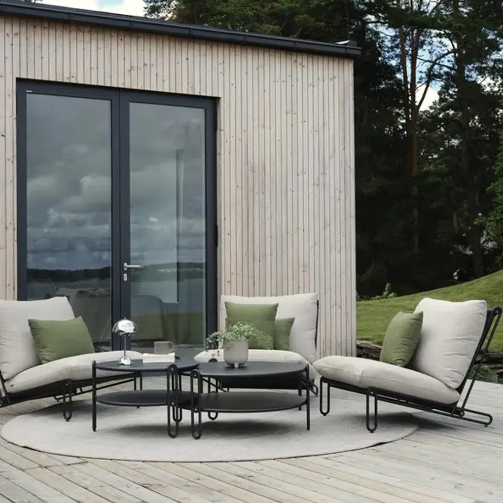 Lavis Amin Loungestoel Tuin Beige