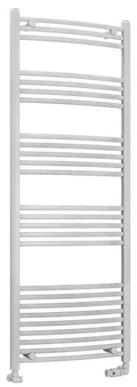 Eastbrook Wendover gebogen handdoekradiator 60x160cm 690W wit glans