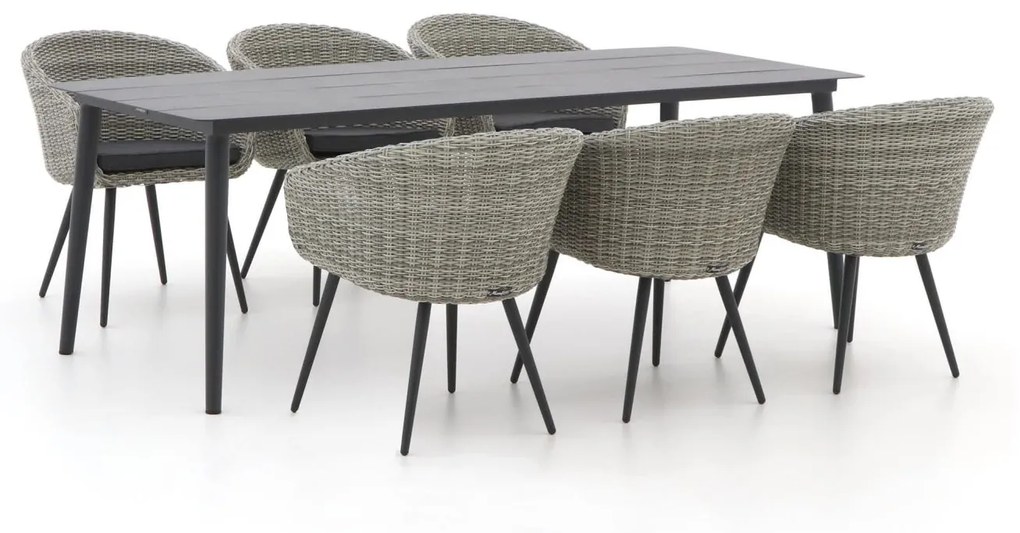 Manifesto Veruno/Sora 220cm dining tuinset 7-delig