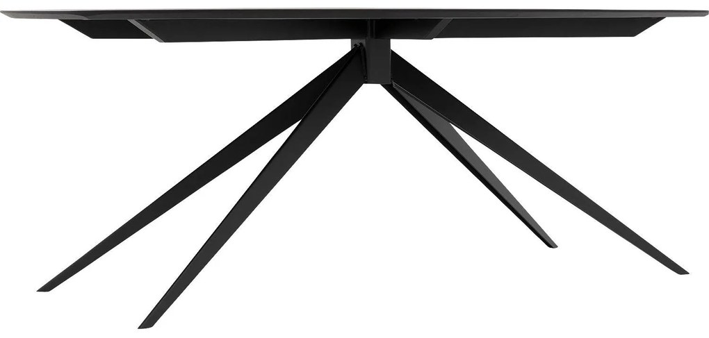 Goossens Excellent Eettafel Uniek, Semi ovaal 200 x 110 cm