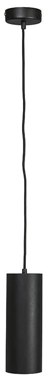 Smart hanglamp zwart incl. WiFi GU10 - Tubo Design, Modern GU10 cilinder / rond Binnenverlichting Lamp