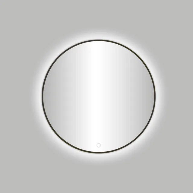 Best Design Moya Venetië ronde spiegel Gunmetal incl.led verlichting Ø 80 cm 4009080