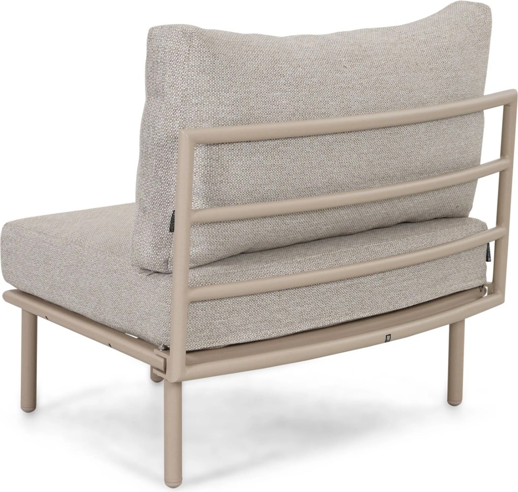 Loungeset tuin 5 personen Aluminium Zand/Beige  Lifestyle Garden Furniture Perla