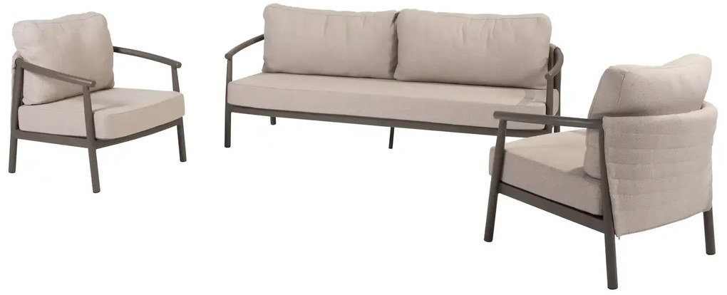 Taste by 4 Seasons Barolo loungeset terre Loungeset   bruin weerbestendig