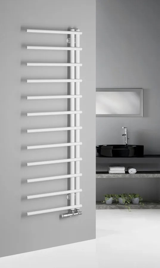 Sapho Justina badkamerradiator 151x50cm mat wit