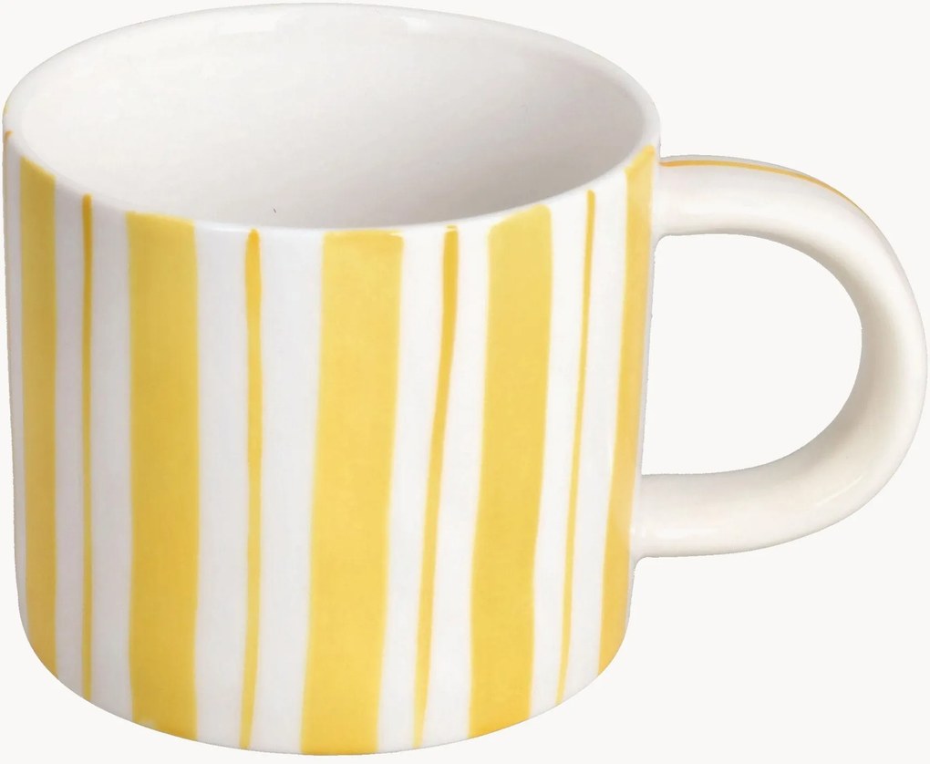 Porseleinen beker New Milk & C Stripes