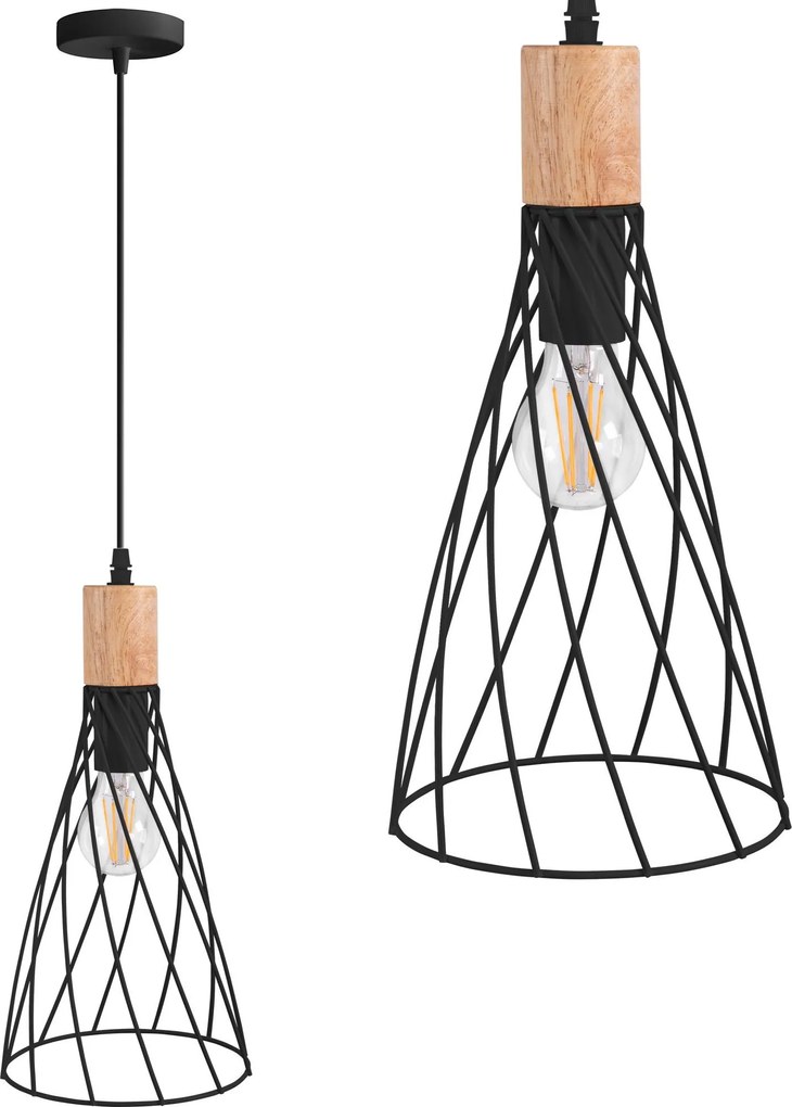 Lamp APP1268-1CP Black