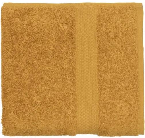 Handdoek - 50 X 100 Cm - Zware Kwaliteit - Okergeel Uni (okergeel)