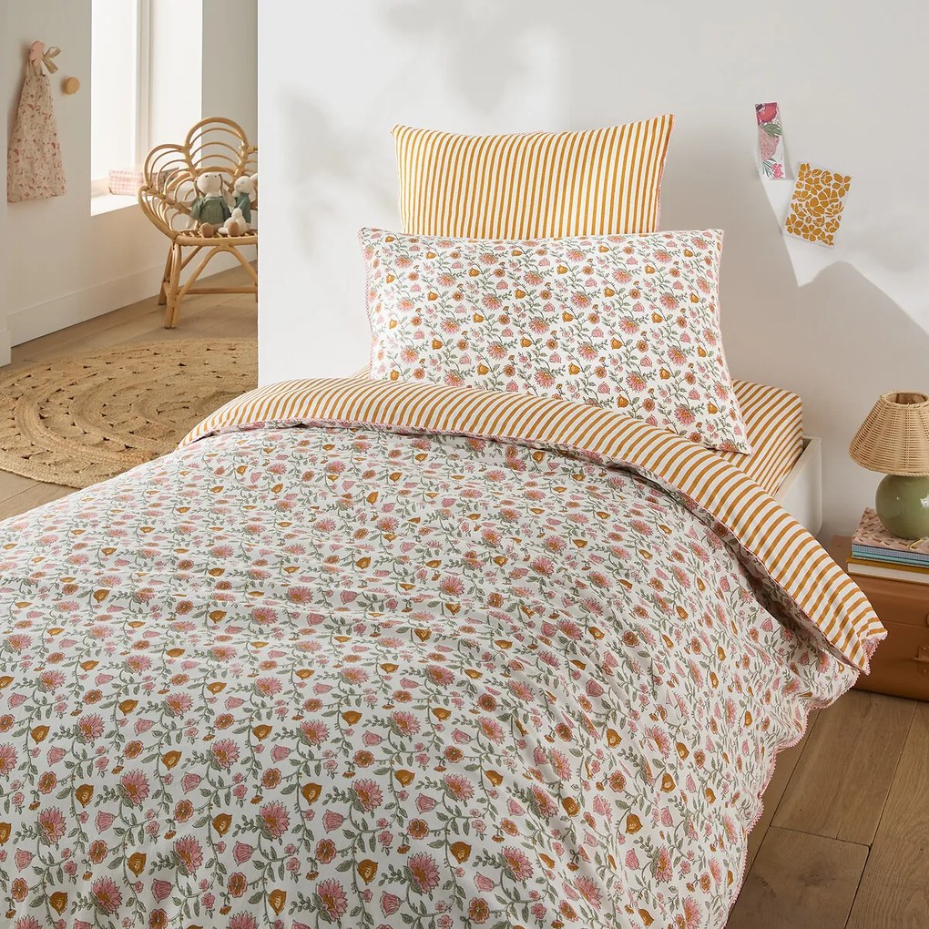 Kussensloop in gewassen katoen, Yassia