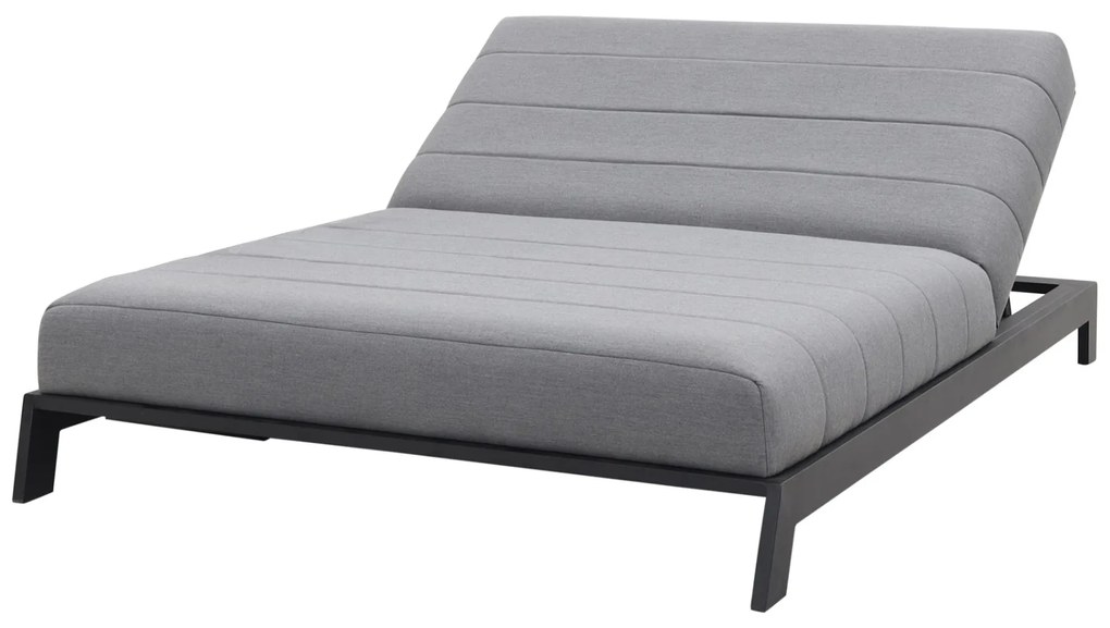 Mexico 2-persoons Sunbrella ligbed - Lichtgrijs