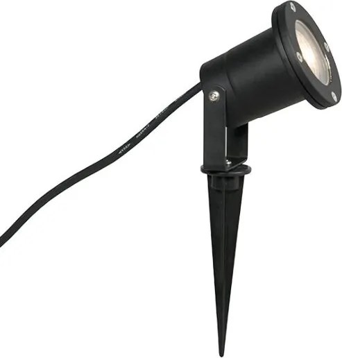 Industriële smart prikspot zwart incl. WiFi GU10 IP65 - Basic