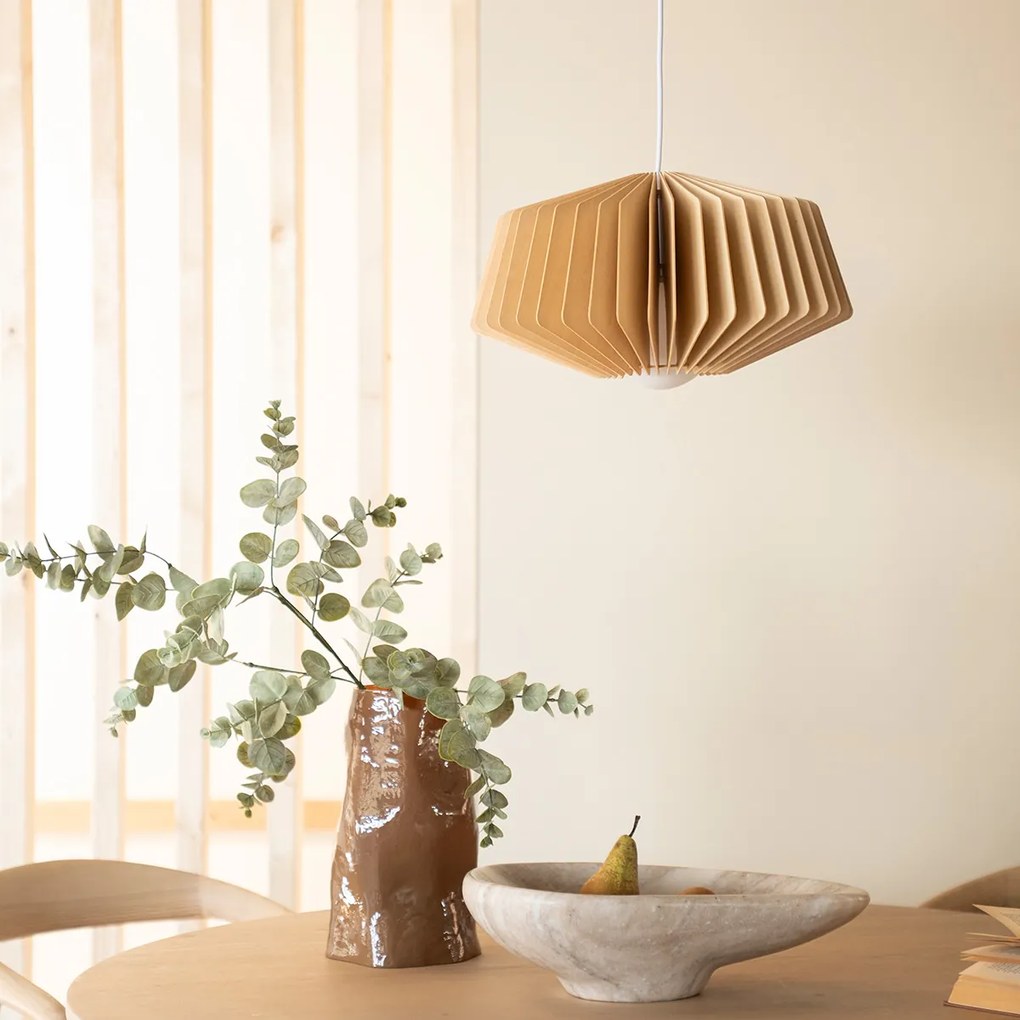 By-Boo Meller Small Houten Design Hanglamp