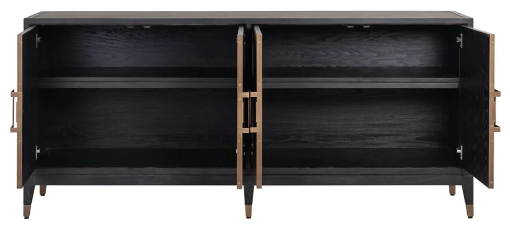 Richmond Interiors Bloomville Design Dressoir Leer - 193x45x86cm.