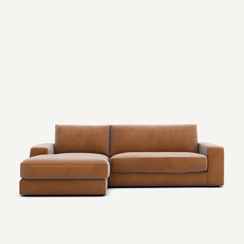 Hoekbank in fluweel, Skander