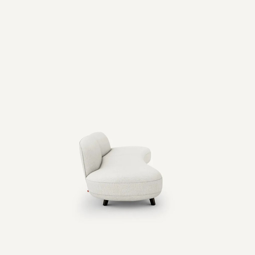 6-zits bank in gemêleerd bouclé, Rosebury, ontwerp Emmanuel Gallina