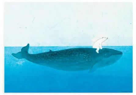 Poster walvis (59,4x42 cm)