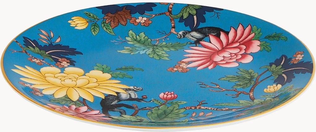 Fine Bone China ontbijtbord Wonderlust Sapphire Garden