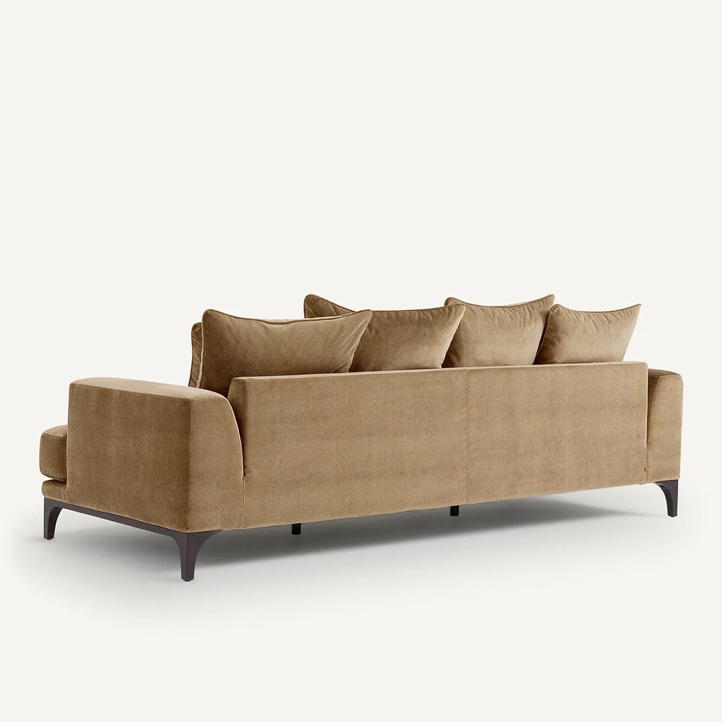 Bank van fluweel linnen, Armento