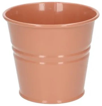 Bloempot, zink, terraroze,Ø 11 cm