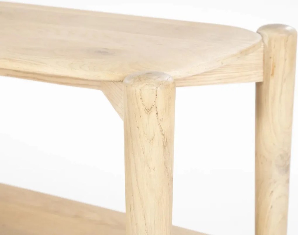 Eiken Tv-meubel Open Design - 200x40x55cm.