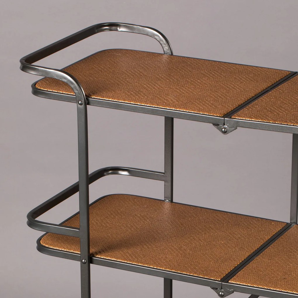 Dutchbone Sierra Inklapbare Stellingkast Laag - 35x36.5x109cm.