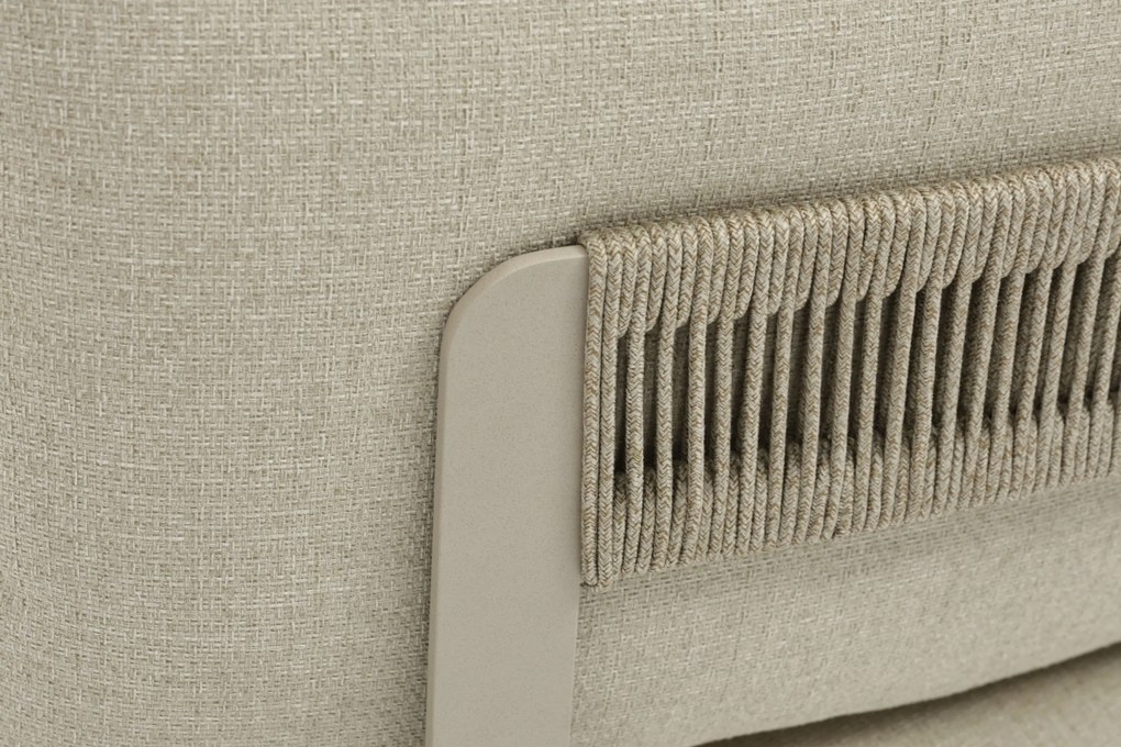 Stoel en Bank Loungeset 5 personen Rope Zand/Beige  Coco Almara