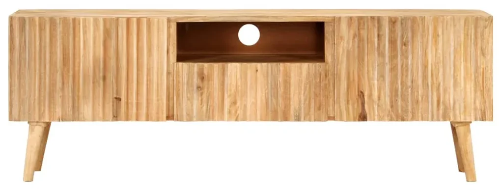 vidaXL Tv-meubel 140x30x49 cm massief mangohout