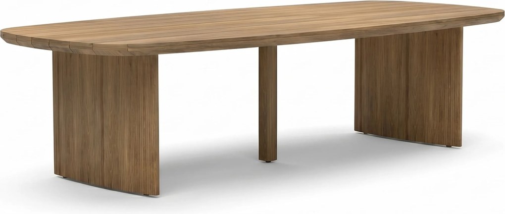Dining Tuintafel 300 x 125 cm Old teak greywash Falcon