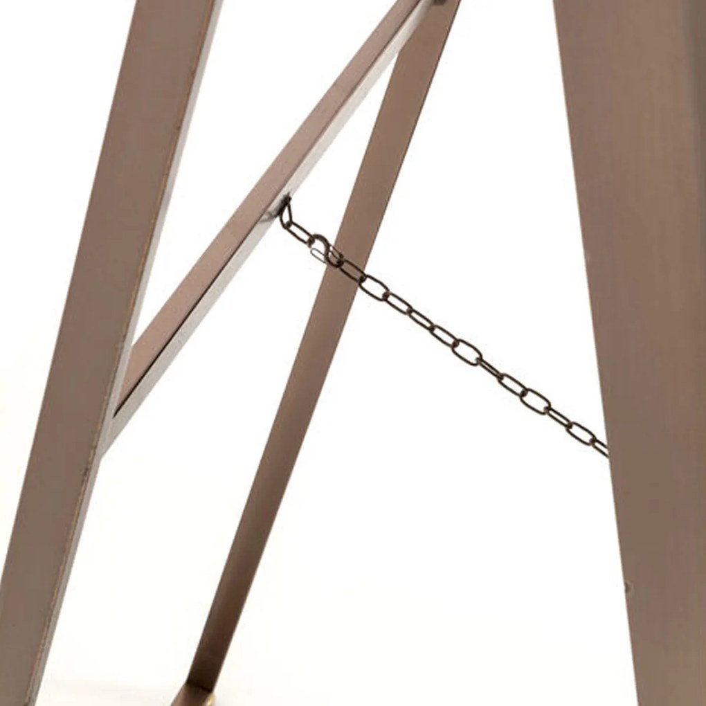 Staande Spiegel Taupe Bruine Rand - 45x160cm