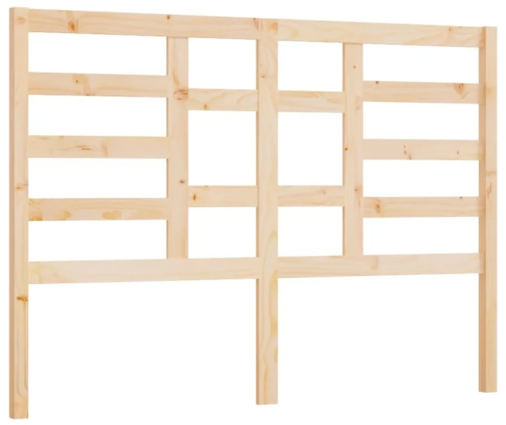 vidaXL Hoofdbord 146x4x104 cm massief grenenhout
