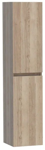 BRAUER Joy badkamerkast - 160x35x35cm - met 2 deuren greeploos links- of rechtsdraaiend Sunlit HK-JY160SL