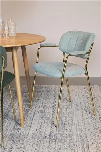 House of Rebels Eetkamerstoel - Roos - Goud/Lichtgroen - House of Rebels