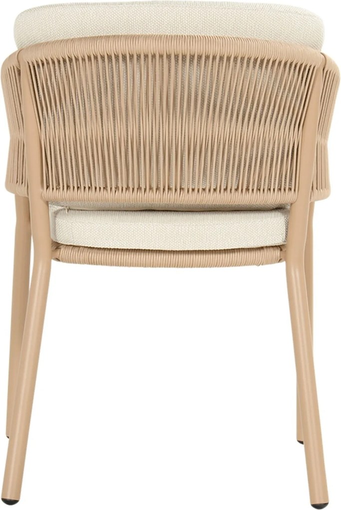 Hartman Altea Dining Chair Cappuccino Rope Taupe