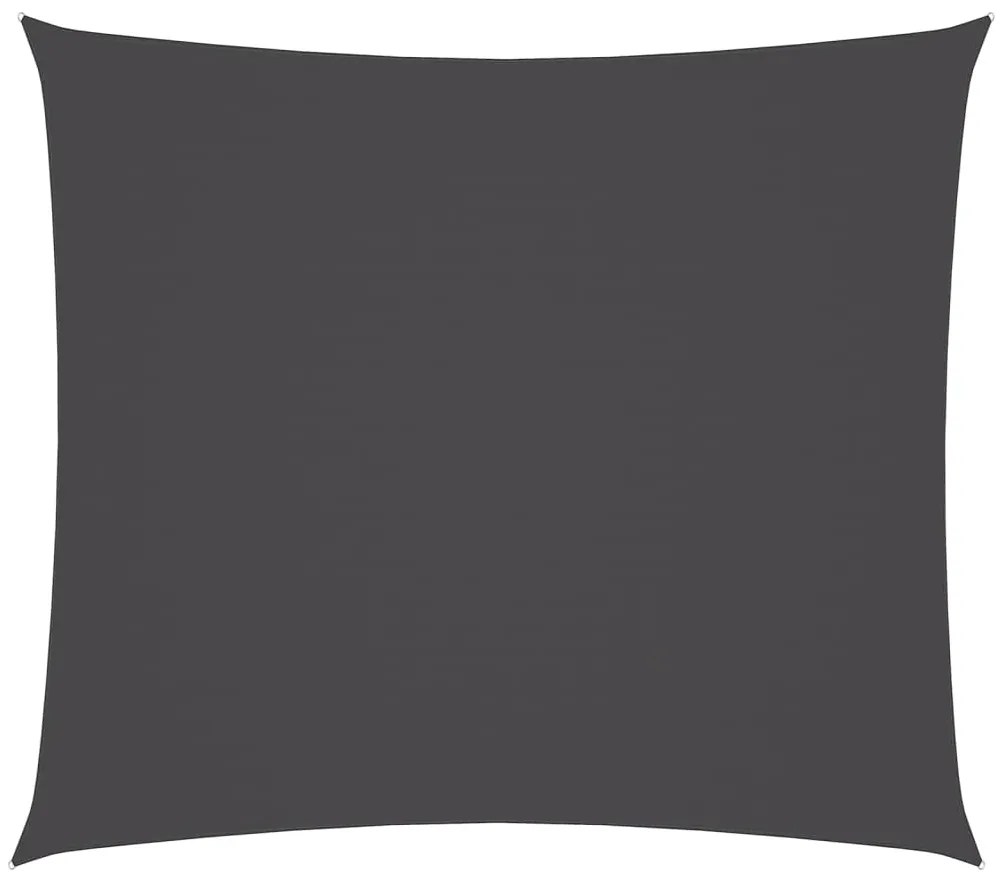 vidaXL Zonnescherm rechthoekig 2x2,5 m oxford stof antracietkleurig