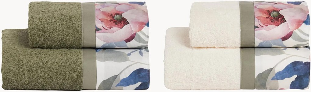 Katoenen handdoekenset Cyprus, 4-delig