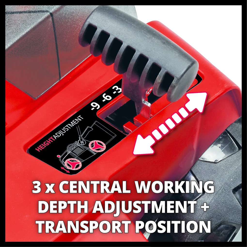 Einhell GE-SA 36/35 Li-Solo Accu Verticuteermachine & beluchter 35cm breed.