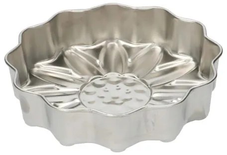 Bakvorm, kamille, gerecycled rvs, PFAS-vrij,Ø 20 cm