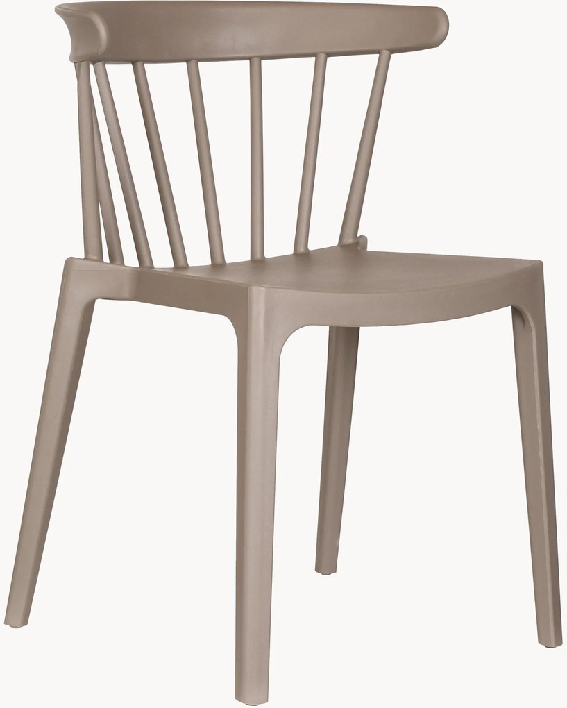 Stapelbare tuinstoelen Bliss, 2-delig